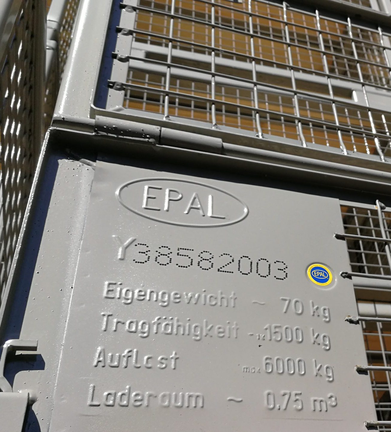 Gitterboxe EPAL kaufen und mieten